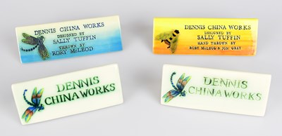 Lot 172 - DENNIS CHINAWORKS; four advertising stands,...