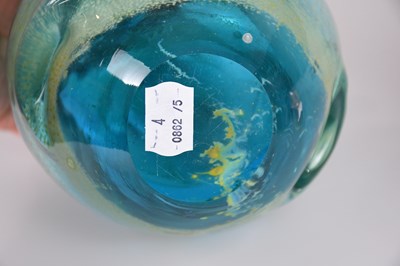 Lot 423 - ISLE OF WIGHT GLASS; an Art Glass scent bottle...