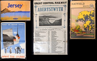 Lot 679 - Three vintage railway and travel posters