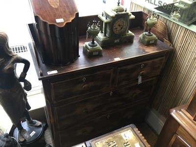 Lot 266 - A 19th century stained pine washstand with...