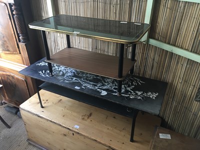 Lot 273 - Two mid century coffee tables, including an...