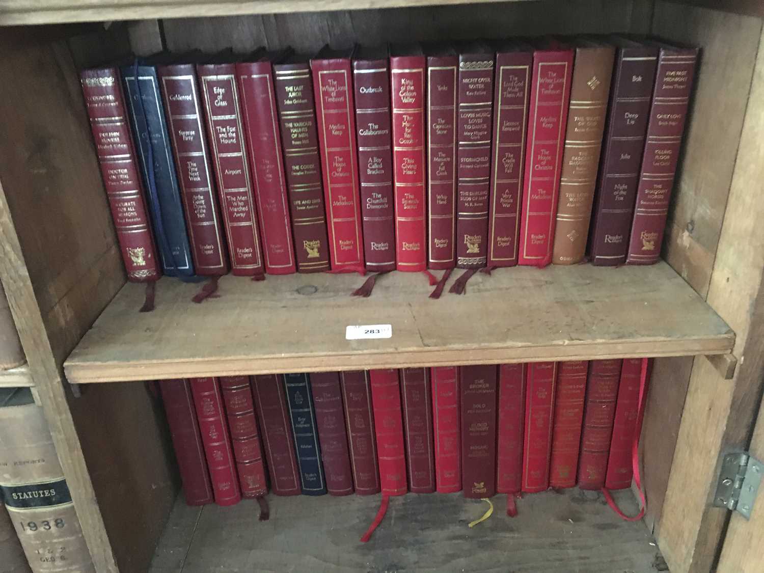 Lot 283 - A collection of Readers Digest hardback books,...