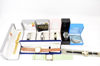 Lot 1437 - Nine various boxed and cased, mostly ladies'...