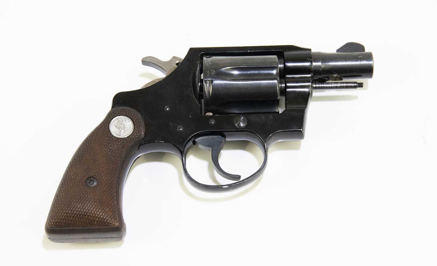 Lot 584 - COLT; a deactivated .38 Special 'Agent' six...