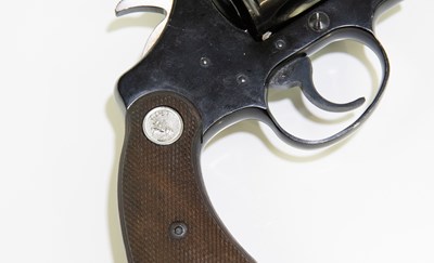 Lot 584 - COLT; a deactivated .38 Special 'Agent' six...
