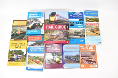 Lot 800 - RAILWAY; two boxes containing recent railway...