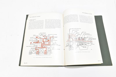 Lot 211 - JAGUAR; Service Manual for the Jaguar automatic transmission