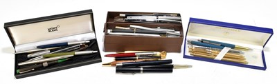 Lot 63 - A collection of thirty three ballpoint pens