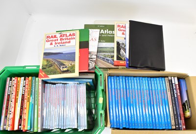Lot 804 - Two boxes of 'Rail Atlas' and 'Rail Centres'...