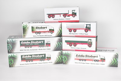 Lot 311 - EDDIE STOBART LTD; seven scale diecast models...