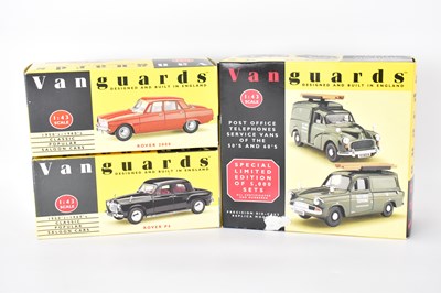 Lot 325 - VANGUARDS; three diecast scale models...