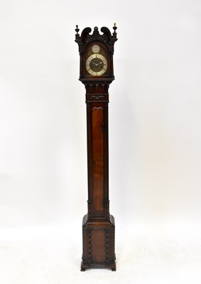 Lot 152 - An early 20th century Liverpool-style longcase...