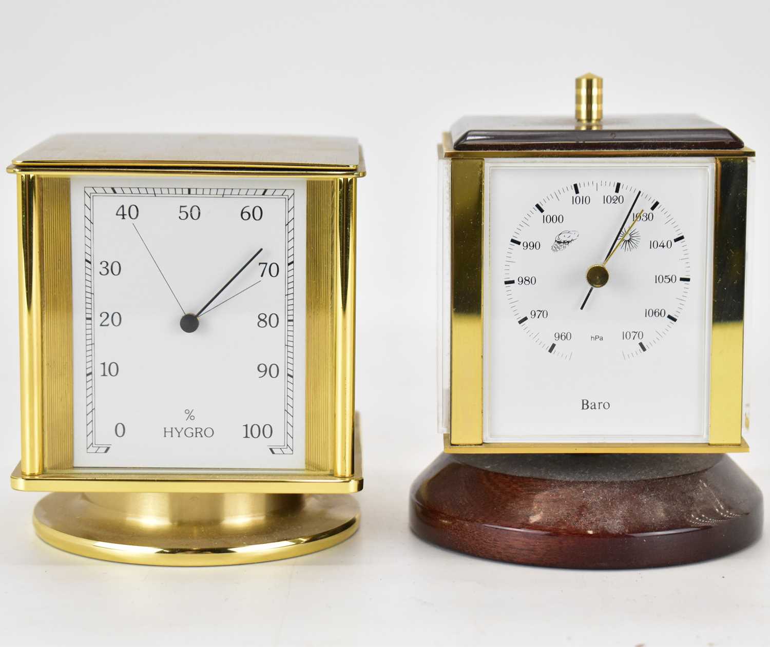 Lot 456 - SEWILLS, LIVERPOOL; two desktop timepieces...