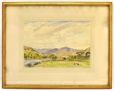 Lot 675 - PERCY LANCASTER (1878-1951); watercolour, 'On...