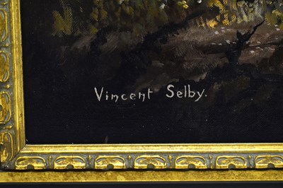 Lot 634 - VINCENT SELBY (British 1919-2004); oil on...