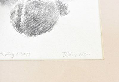 Lot 699 - FELICITY WREN (-2019); pen drawing of a hand...