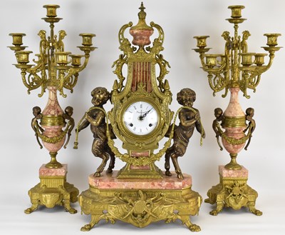 Lot 140 - IMPERIAL; an early/mid-20th century clock...