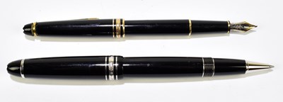Lot 73 - MONT BLANC; a fountain pen