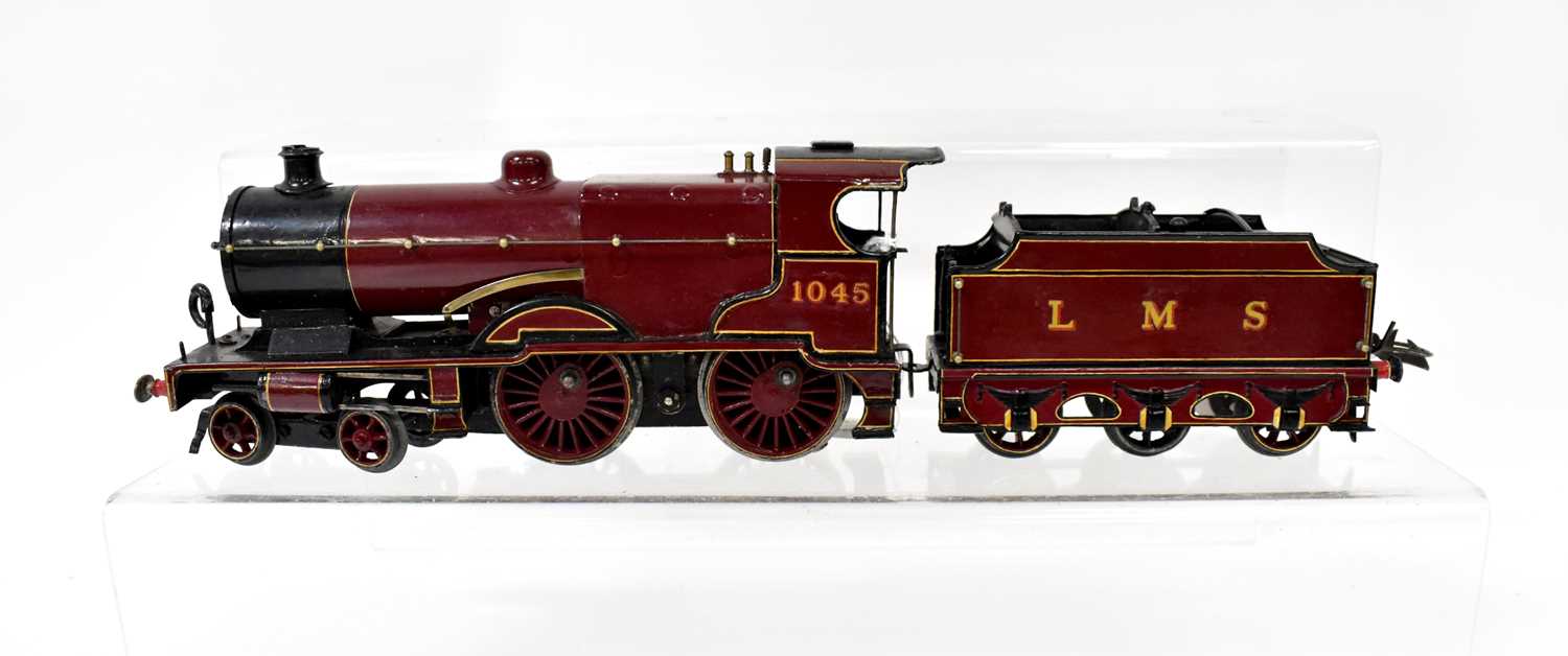 Lot 416 - BASSETT-LOWKE; O gauge 4-4-0 locomotive,1045,...