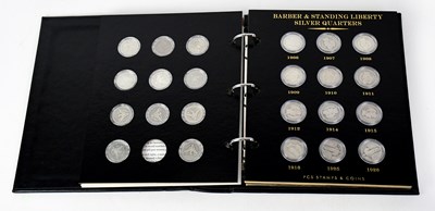 Lot 920 - PCS STAMPS AND COINS; 'A Century of US Silver...