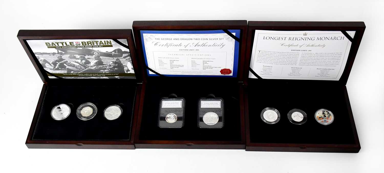 Lot 956 - THE ROYAL MINT; 'The Battle of Britain 75th...