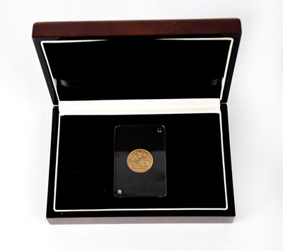Lot 987 - A Queen Victoria Sovereign 1898, boxed.