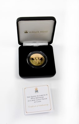 Lot 963 - JUBILEE MINT; 'The Queen Elizabeth II 90th...