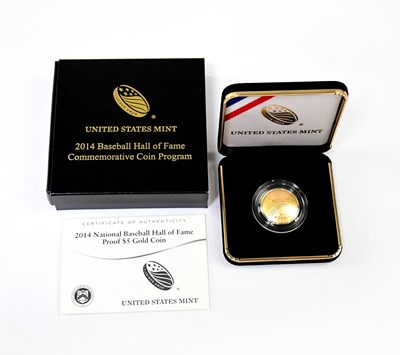 Lot 923 - UNITED STATES MINT; a '2014 National Baseball...