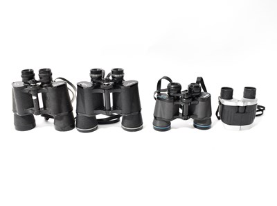 Lot 787 - Four pairs of binoculars comprising Super...