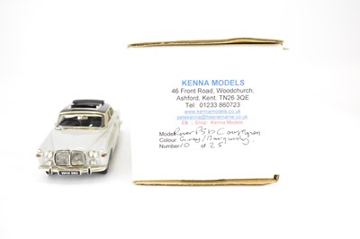 Lot 347 - KENNA MODELS, KENT; a 1:43 scale diecast model...