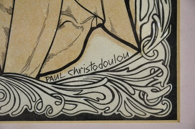 Lot 277 - PAUL CHRISTODOULOU (born 1937); pen and wash...