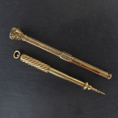 Lot 1314 - SAMPSON MORDEN; a gold-coloured metal...