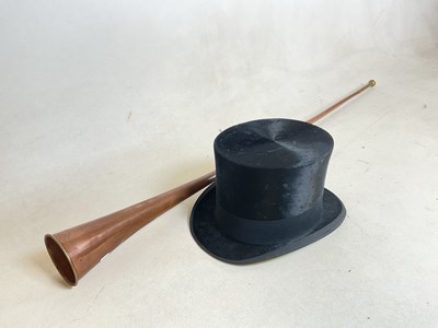 Lot 91 - A silk top hat, 'extra quality', A J White...