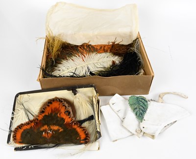 Lot 807 - A collection of early 20th century millinery...