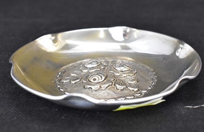 Lot 855 - A Continental hallmarked silver (830 grade)...