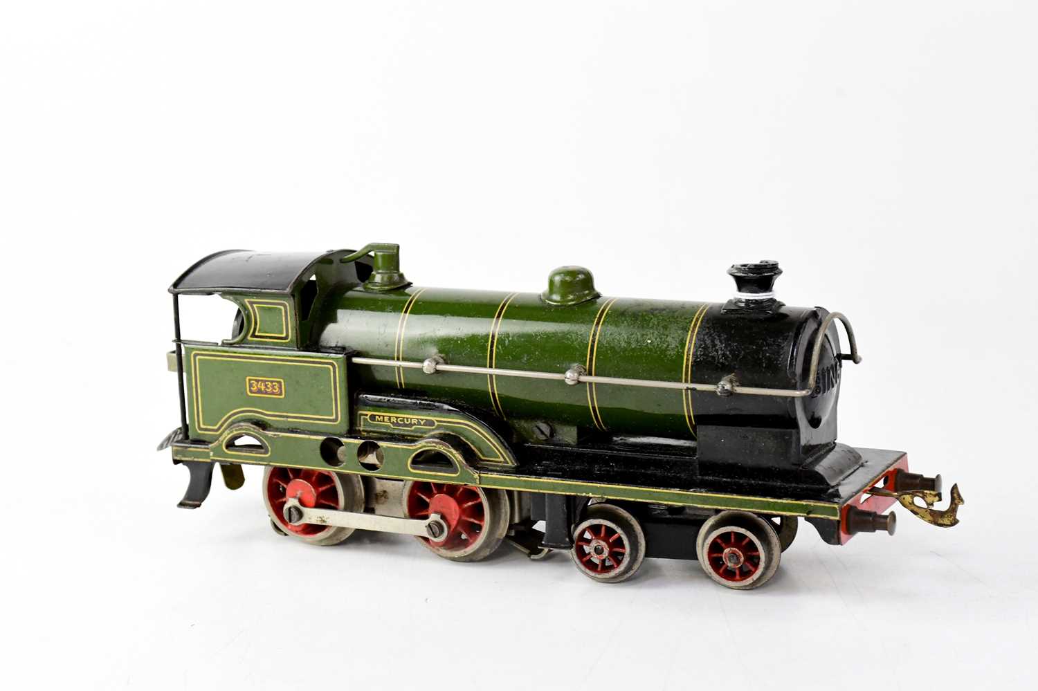 Lot 414 - BING; an O gauge locomotive, 4-4-0, Mercury...