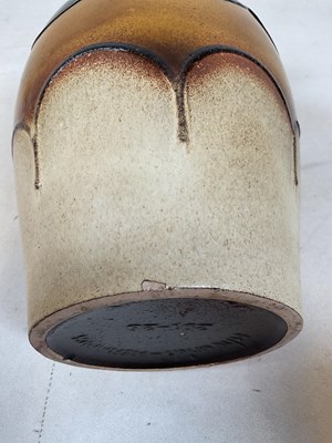 Lot 266 - A collection of ceramics including a fat lava...