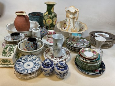 Lot 268 - A large collection of ceramics including a jug...