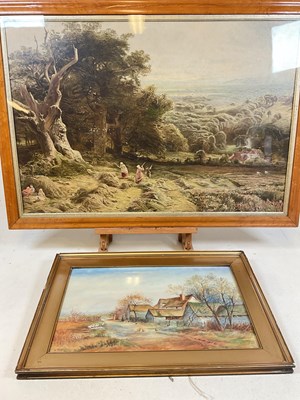 Lot 128 - L HEPPELL; an early 20th century, watercolour,...