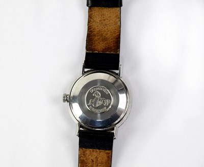 Lot 1405 - OMEGA; a Seamaster DeVille wristwatch, the...