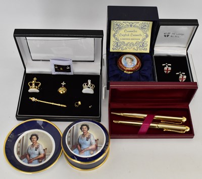 Lot 228 - Various Elizabeth II collectibles to include...