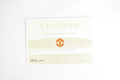 Lot 741 - MANCHESTER UNITED; two Danbury Mint limited...