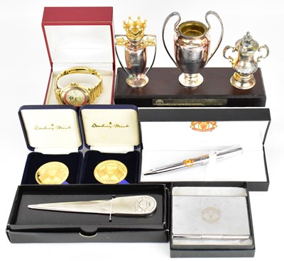 Lot 744 - MANCHESTER UNITED; various commemorative and...