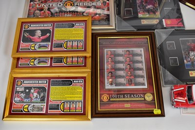 Lot 743 - MANCHESTER UNITED; collectibles to include...