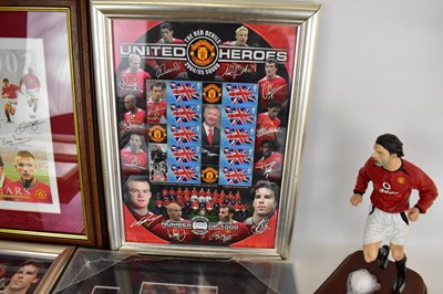 Lot 743 - MANCHESTER UNITED; collectibles to include...