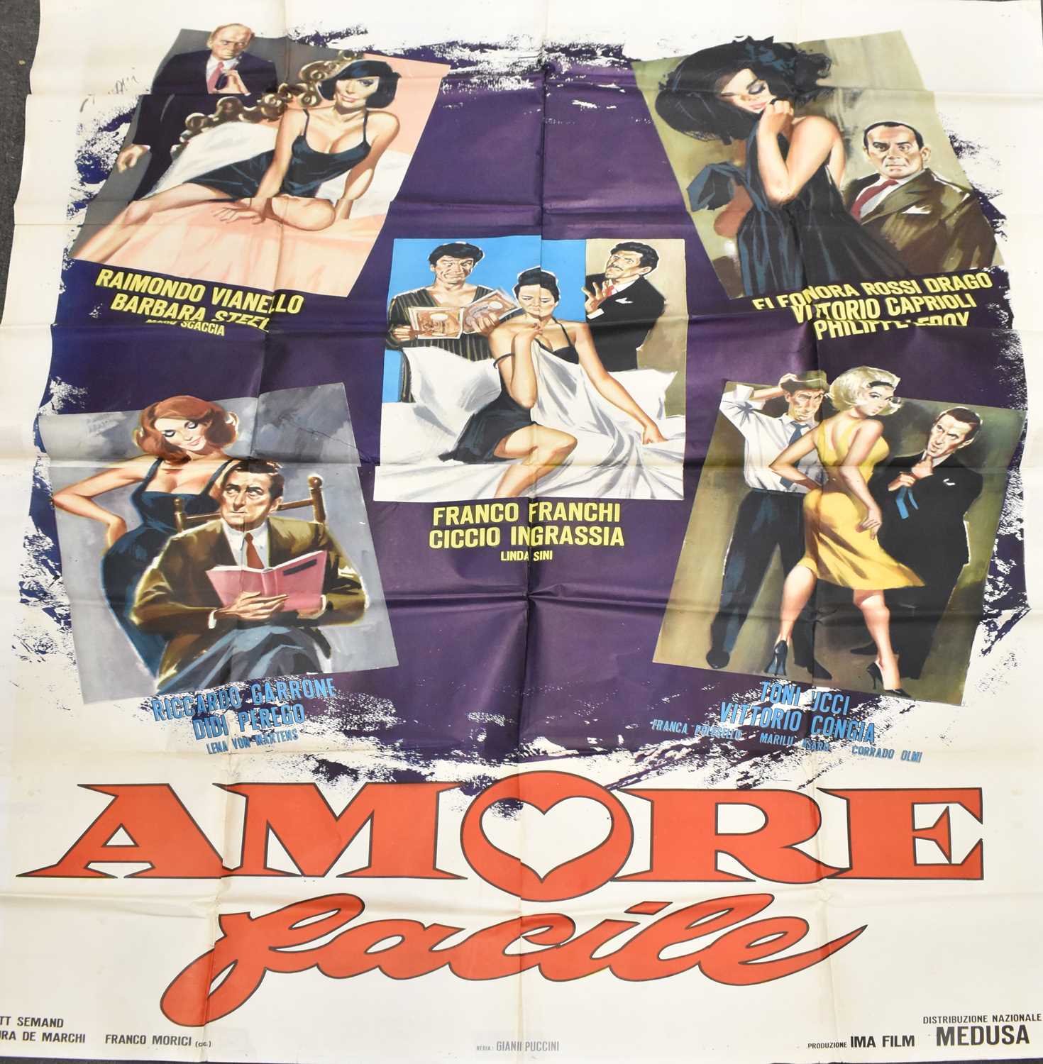 Lot 360 - 1970S ITALIAN DISNEY POSTERS; a collection of...