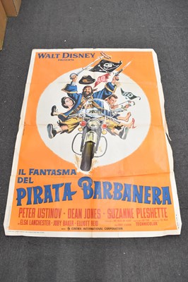 Lot 360 - 1970S ITALIAN DISNEY POSTERS; a collection of...