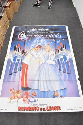 Lot 360 - 1970S ITALIAN DISNEY POSTERS; a collection of...