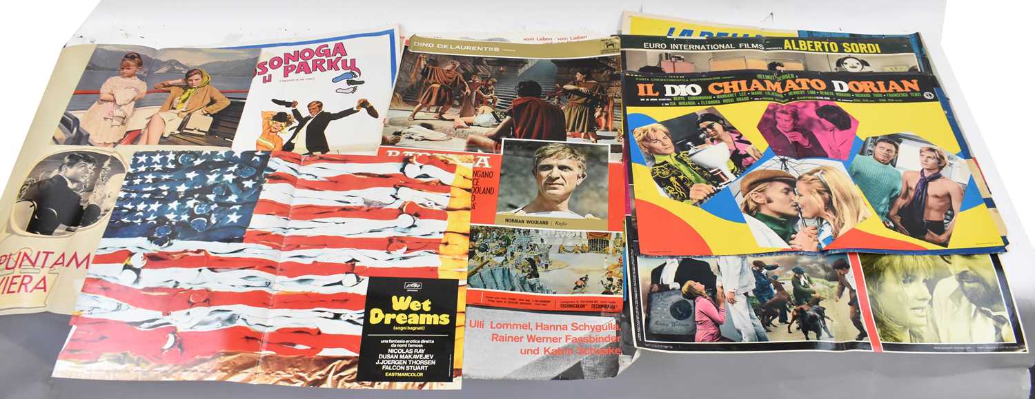 Lot 361 - ITALIAN CINEMA/MOVIE POSTERS; approx twenty...