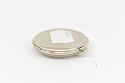 Lot 715 - OMEGA; a 1920s slimline pocket watch with...